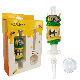  Titanium Quarts Oil Rigs Rig Dabs Hookahs Mini Nectar Collector Kit Quartz DAB Straw Glass Water Pipes Hookahs Smoking Pipe