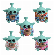  Yoda Daily Used Waterpipes Creative Shisha Hookah Hand Glass Silicone Pipe