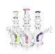  Esigo Heady Spiral Shape High Definition Recyclers Hookah Shisha Sweet Puff Glass Water Pipe for Dry Herb