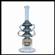  Glass Pipe with Perco Heady Hookah Shisha Smoking Water Pipe Handblow DAB Rigs