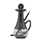  Ooka Hookah Electronic Shisha Hookah Pipe Glass Water Pipe Hookah Set Premium Shisha Hookah Kit Narguile Smoking Hookah