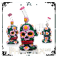  Wholesale High Quality 9.8 Inches 8 Arms Tree Perc 3D Hand Painting DAB Rigs Hookah Monster Glass Smoking Water Pipe Factory