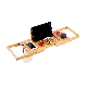 Extendable Bamboo Bathtub Caddy Tray