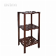  Bathroom Housing Rubber Wood Bathroom Shelf