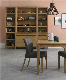  Manufacturer Solid Oak Wooden Wide Top Unit Bookcase/Bookshelf for CD and Books