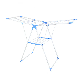  Standing Type Folding Clothes Hanger Butterfly - Shaped Iron Multifunction Laundry Drying Rack