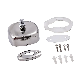  Hot Sale Bathroom Accessories Stainless Steel Square Clothesline Adjustable Rope