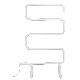 New Design Bathroom Electric Freestanding Wall Mounted Towel Hanger Heater Drying Rack