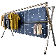  Promotion Stainless Steel Laundry Foldable Space Saving Garment Windproof Clothes Drying Rack