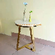  Wholesale Luxury Cheap Gold Throne Sofa Chair Side Table Simple Table