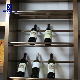  Customed Sizes Stainless Steel Wine Bottle Display Rack for Bar