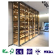 Customized MFC with Glass Wine Display Canibet for Gradevin Furniture