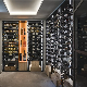 Commercial Custom Electroplated Bronze Stainless Steel Constant Temperature Wine Cabinet
