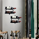  Metal Wine Rack Wall Mounted Upgrade Foldable Hanging Decorative Wine Bottle Storage Holder Rack Decorative Display Hanger