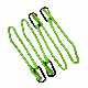  Rubber Strap with Steel Hook Set Heavy Duty Bungee Cord for Motorcycle, Bicycle, Car