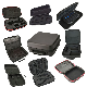  Custom Protective Carry Small Big Square Round Oval Zipper Travel Waterproof Shockproof Smell Proof PU Nylon Tools EVA Storage Box Pouch Packing EVA Bags Case