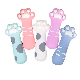 Cat Paw Silicone Pencil Bag Stationery Set with Zipper