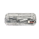 School Supply 8PCS Stationery Mechanical Pencil Drawing Compass Set in Transparent Box