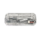  School Supply 8PCS Stationery Mechanical Pencil Drawing Compass Set in Transparent Box