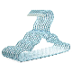 Hand Made Cheap Metal Braided Hangers Nylon Rope Clothes Hanger for Children manufacturer
