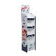  Cosmetic Paper Pop POS Cardboard Floor Display Stand Fsdu for Supermarkets Shelf