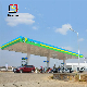  Custom Pylon Sign Steel Structure for Petrol Station Canopies