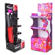  Free Design Cardboard Paper Stack Display Floor Stand Pop Cosmetic Perfume Cardboard Display Stands Lipstick Display with Logo