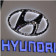  Acrylic Chromed LED Backlit Illuminated Car Brand Logo Sign