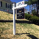  Hot Sale PVC Vinyl Real Estate Sign Post