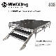  Portable Modular Outdoor Aluminum Wedding Stage Truss/Adjustable Height Portable DJ Catwalk Event Stage Platform Factory Price