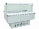 Curved Use Frozen Food Display Cabinet Freezer Sqc-6.0bz