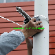 Stainless Steel Street Light Pole Advertising Flag Banner Base