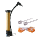 High Quality Bicycle Floor Hand Air Pump with Guage/Bicycle Tire Inflator