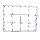  Medium Pop up Straight Banner Wall Pop up Display