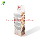 Customizable Paper Exhibition Wholesale Food Stand Cardboard Chips Display Rack