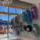 Beautiful Wall Mounted Fiberglass Long Neck Mannequin Head for Wig Hat Scarf Display manufacturer
