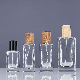  Custom Wood Cover 50ml Empty Perfume Fragrance Packaging Bottle Luxury Glass Perfume Bottle