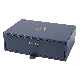  Custom Packaging Boxes Gold Foil Stamping Black Gift Paper Drawer with Custom Logo