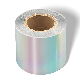  62g Lattice Base 50u Bright Silver BOPP label Sticker Raw Material