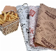  Printed Logo Food Sandwich Wrapper Burger Packaging Wax Paper Custom Shawarma Wrapping Paper