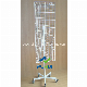 3 Sides Retail Shop Exhibition Steel Rack Metal Wire Floor Spinning Display (PHY201) manufacturer