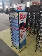  Wire Rack Display for Sand Paper Showing, Metal Advertising Rack for Paper Loading.