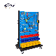  Exhibition Pegboard Metal Pegboard Display for Hardware Shop
