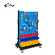  Exhibition Pegboard Metal Pegboard Display for Hardware Shop