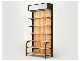 Super Market Equipment Rack Shelving Gondola Metal Display manufacturer