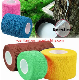  Bulk Wholesale Medical Supply Non Woven Cotton Easy Tear Self Adhesive Vet Wrap Adhesive Elastic Cohesive Bandage