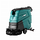  Commercial Hand-Push Electric Floor Washing Cleaning Scrubber with Rechargeable Battery and Single Brush