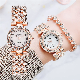  Fashion Ladies Quartz Diamond Wristwatch Elegant Female Bracelet Watches