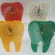  Clinic Decoration Tooth Style Dental Teeth Desk Shape Clock Watch