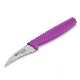 2 1/2 Inch Bird′s Beak Paring Knife with Black Polypropylene Handle
